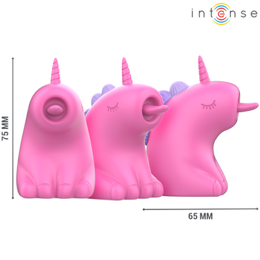 Stimolatore Unicorno Fucsia con Vibrazioni Regolabili e Silicone Sicuro